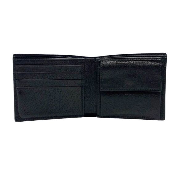 Gucci Black Stripe Web Bifold Wallet - Picture 4 of 9